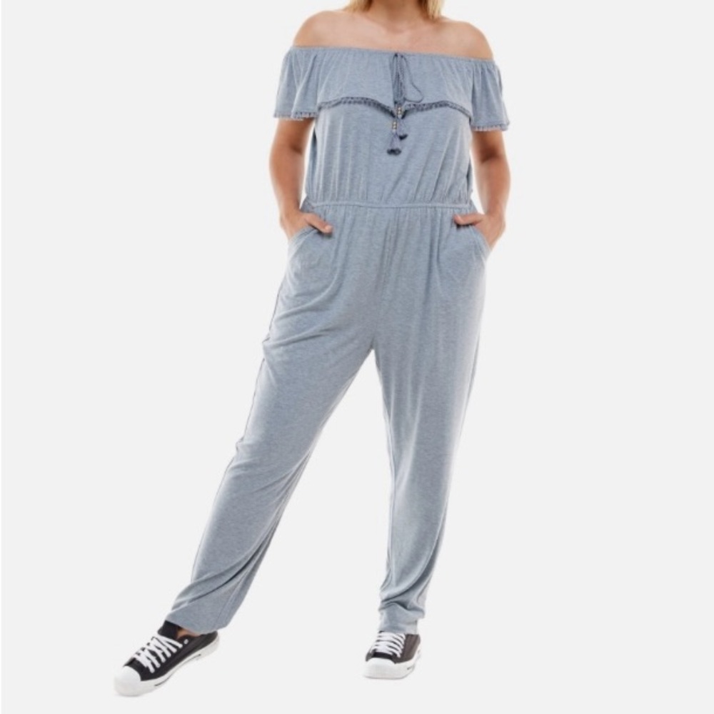 Gray Women's Jumpsuit
